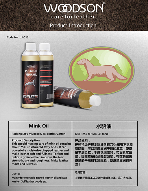 Mink oil